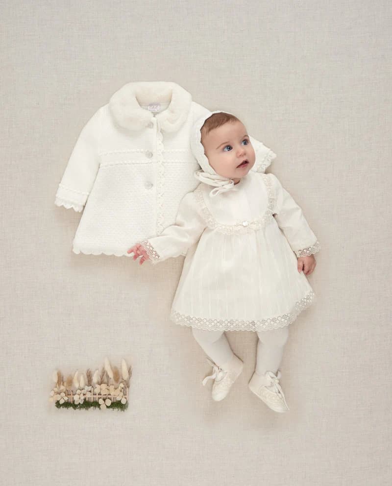 Vestido bebé bautizo y ceremonia PAZ Rodríguez